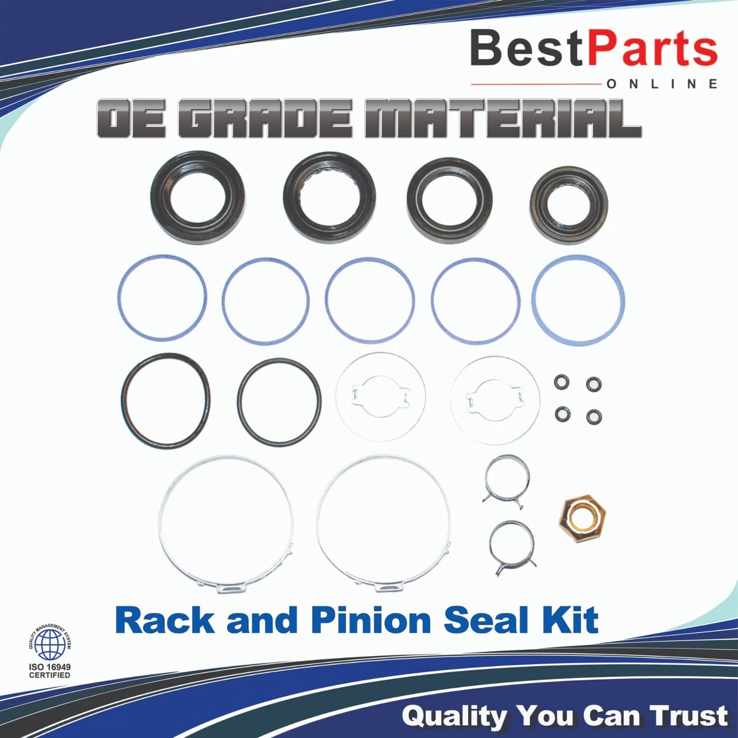 Power Steering Rack and Pinion Seal Kit for Mitsubishi Lancer (2002–2007)