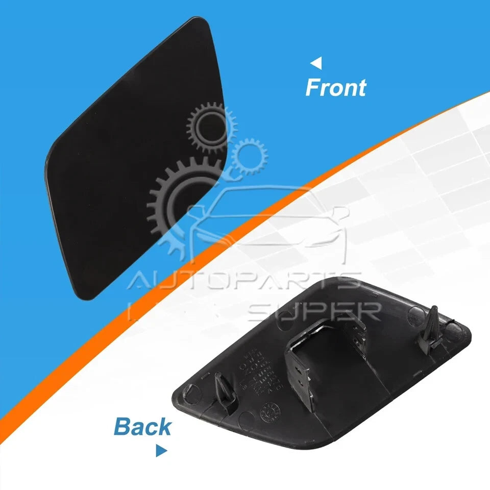 Front Bumper Headlight Washer Nozzle Cover Cap for Audi A6 (2005–2008)
