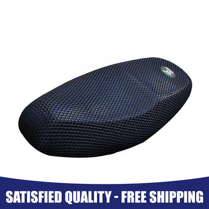 Item XXL Motorcycle Moped Seat Cover Breathable Mesh Net Cushion Universal