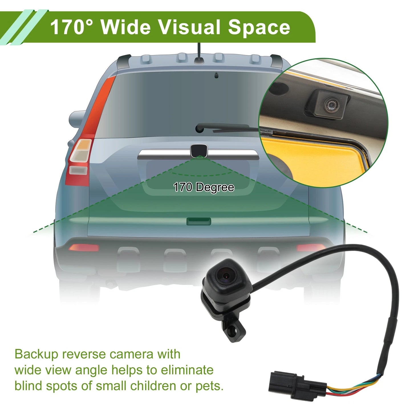Rear View Backup Camera for Kia K2 (2016-2020)