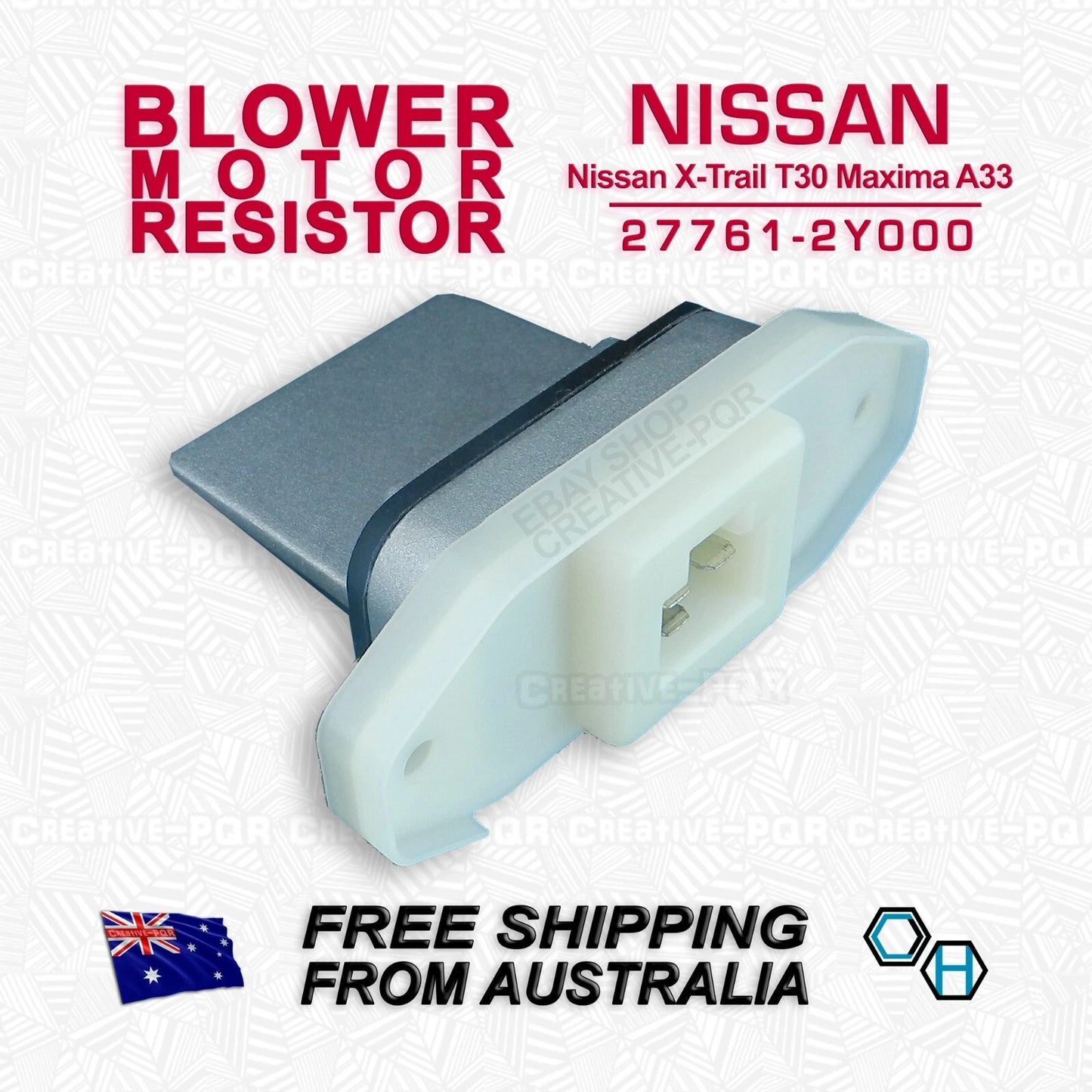 Blower Motor Resistor for Nissan X-Trail T30, Maxima A33 (2000-2007)