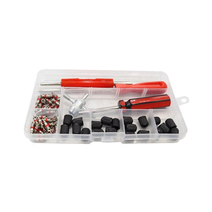 40pcs Copper Valve Core Dual Head Remover for Auto Tire Repair