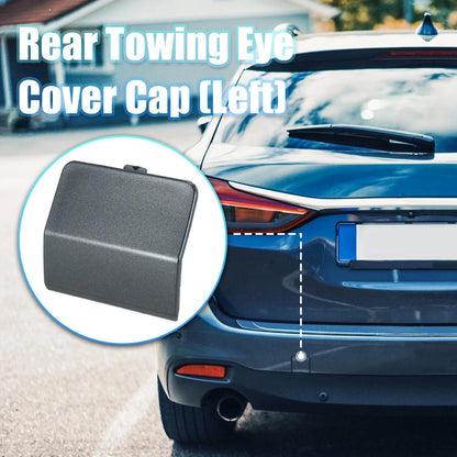 Gray Rear Bumper Tow Hook Cover for Mazda 6 (2013-2018)