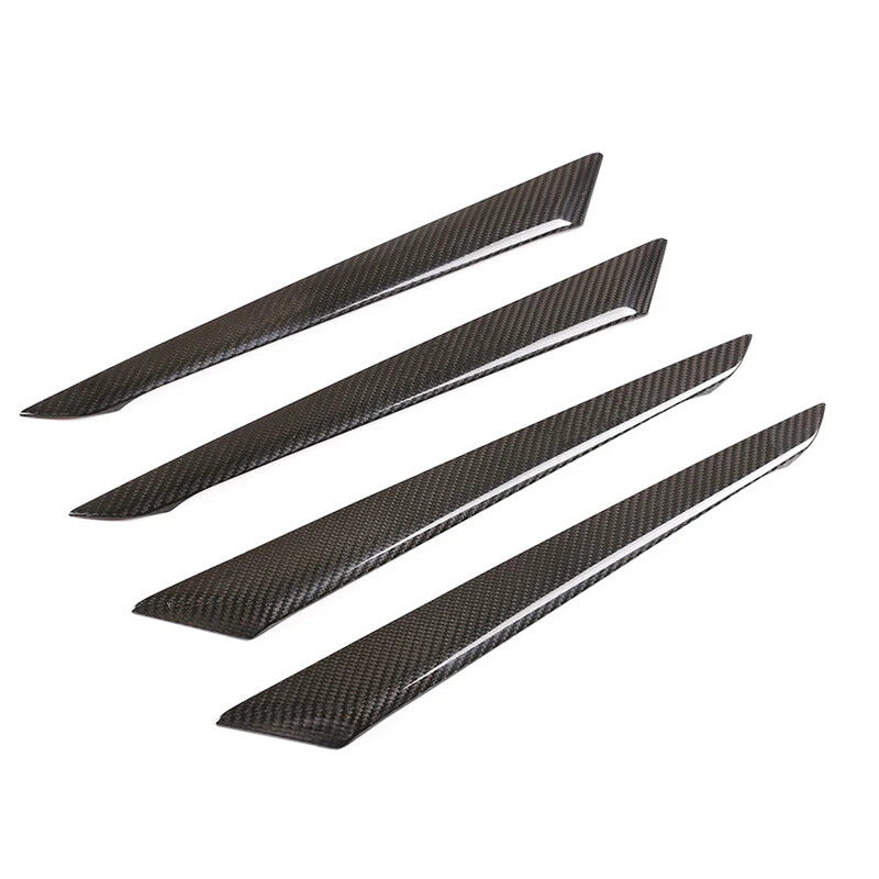 For Maserati Ghibli 2013-2021 Real Carbon Fiber Interior Door Panel Cover Trim