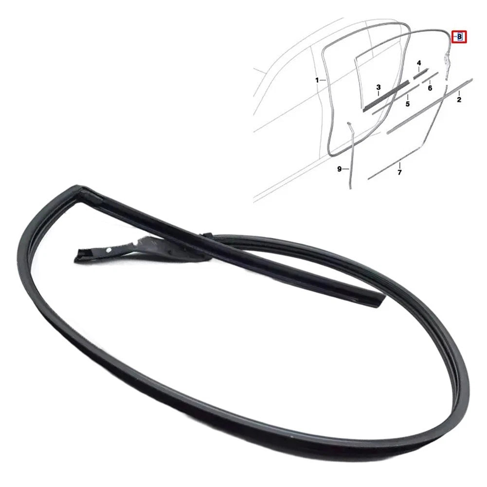 Weather Strip Rear Right Door for BMW