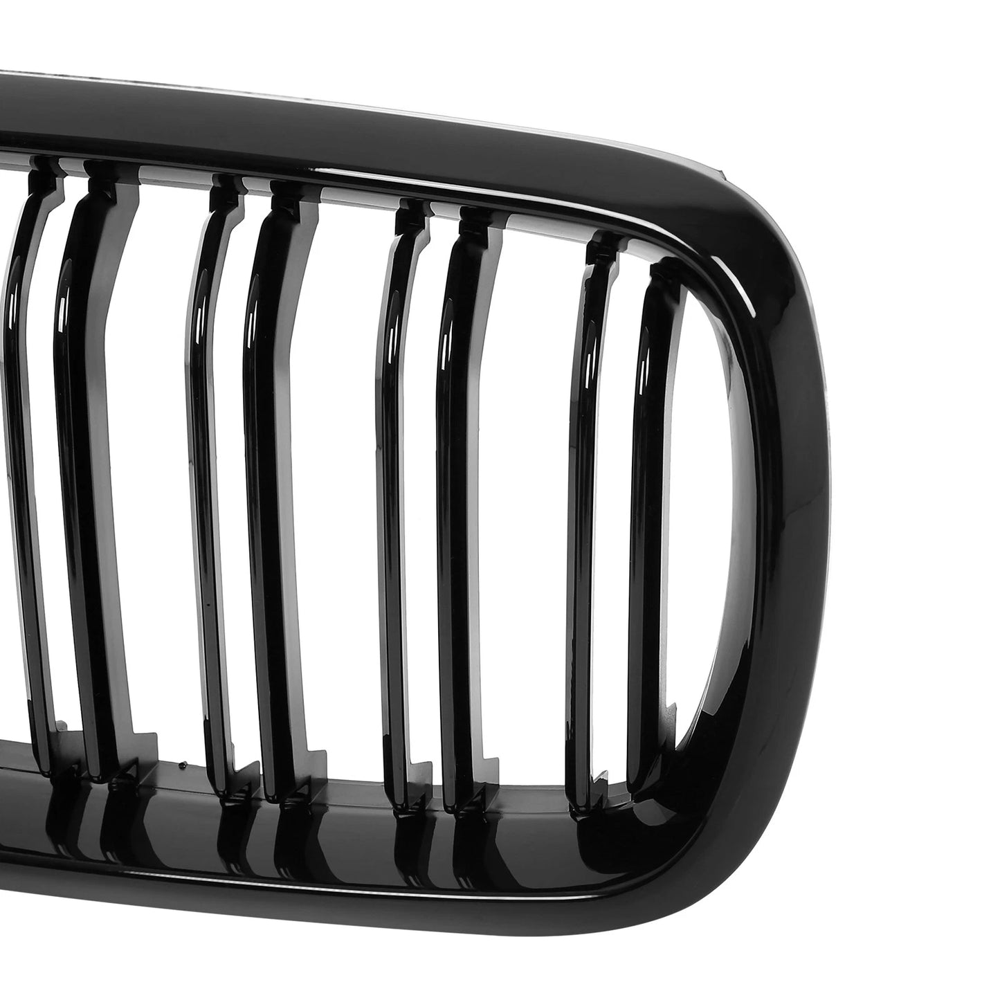 Glossy Black Front Kidney Grille for BMW X5 2014-2018 (2 x Slats)