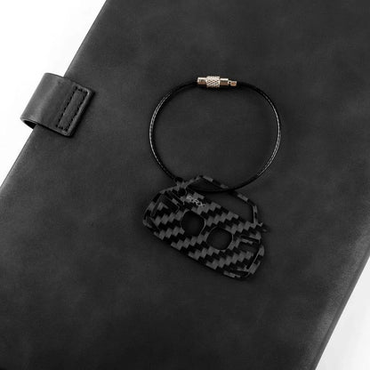 Carbon Fiber Key Ring Gift Car tuning Stylish Car Decor For BMW 7 Series 23-25