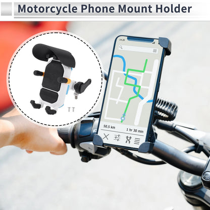 Phone Mount Holder / 4.7–7.2 Nylon White for Motorcycle