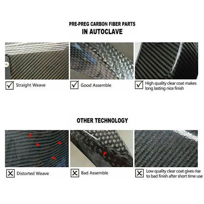 Windscreen Carbon Fiber Pattern for Ducati Monster 696 796 1100 (2008-2015)