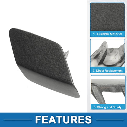 Front Right Washer Nozzle Cover for BMW 428i (2014-2016) Gray
