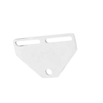 Bottom Mount Headlight Bracket Adapter for Silver Cruiser Choppers
