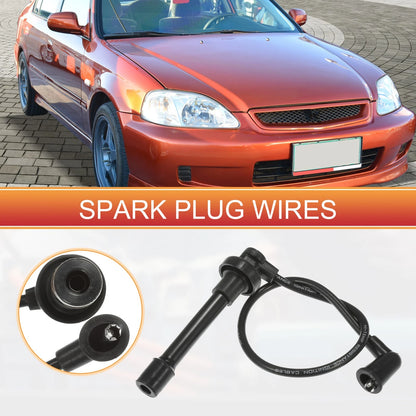 4 Pcs Spark Plug Wire Ignition Coil Cable for Honda Accord (1994-2002)