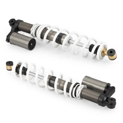 White Air Front Shocks Absorbers Left+Right for Polaris RZR 800 S (2009–2012)
