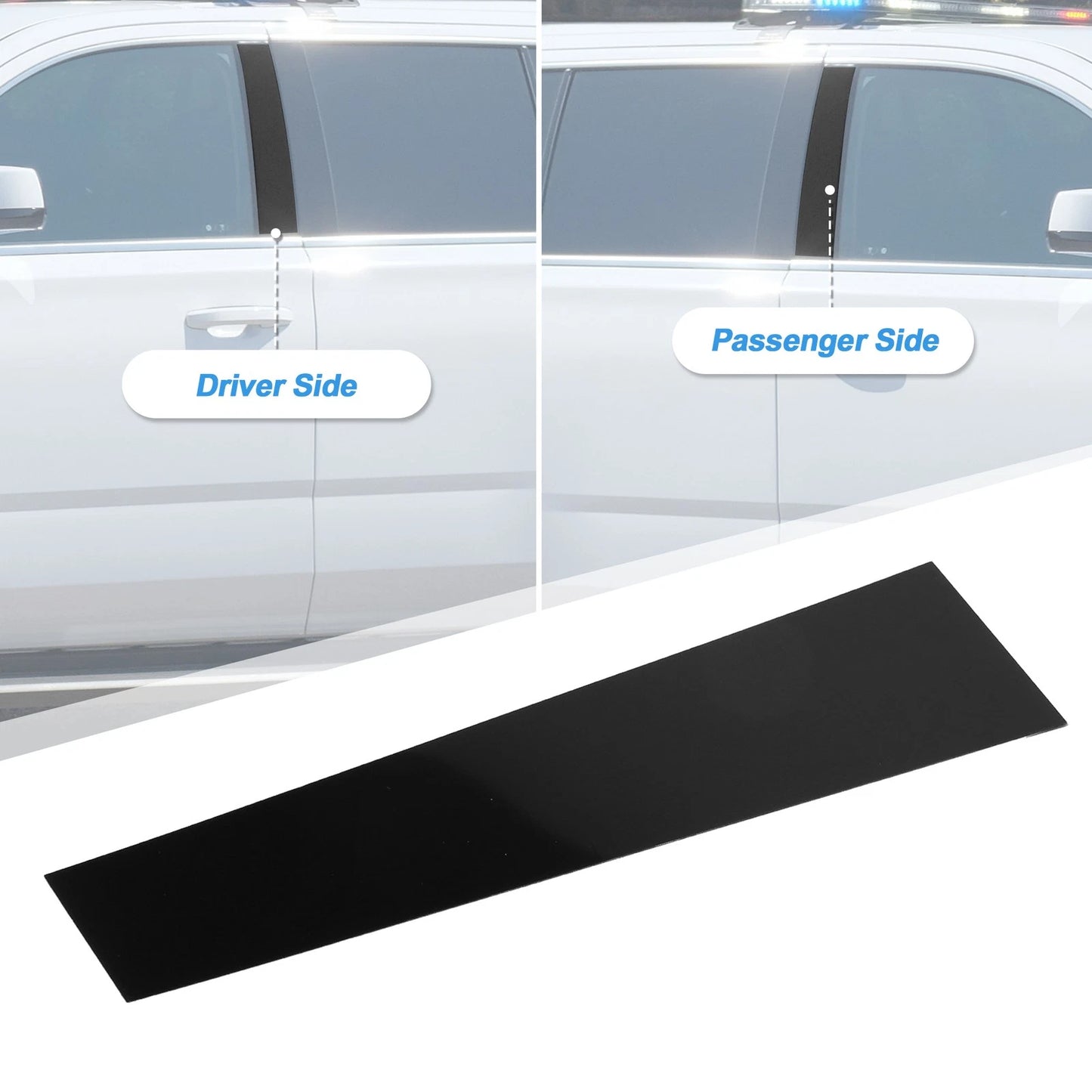 6Pcs Windshield B Pillar Trim Garnish for Nissan Titan Crew Cab (2004-2023)