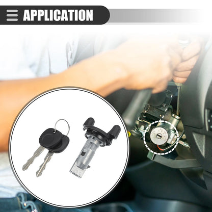 Ignition Switch Lock Cylinder Set for Chevy Silverado 1500 (1999-2004)