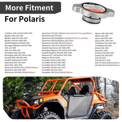 Radiator Cap for Polaris 440/500/600/650/700/800/850/900