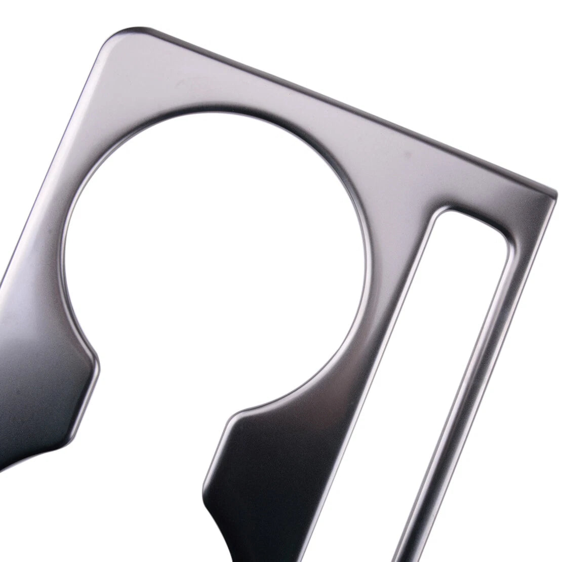 Stainless Rear Seat Cup Holder Cover Trim for Mazda CX-5 (2017-2019)