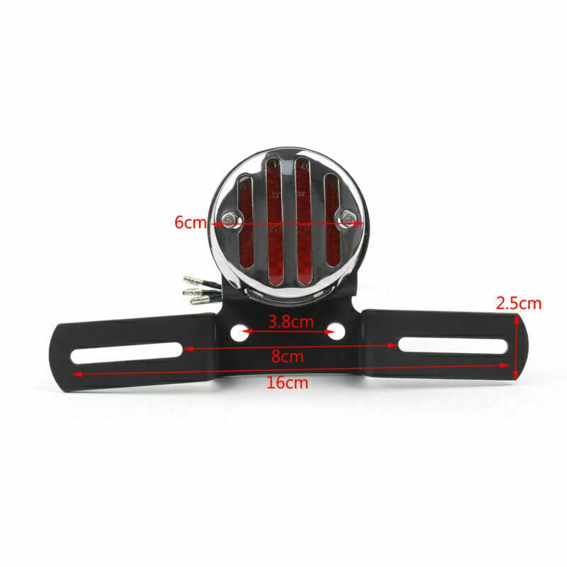 Tail Light with Bracket for Chopper Bobber Cafe Racer