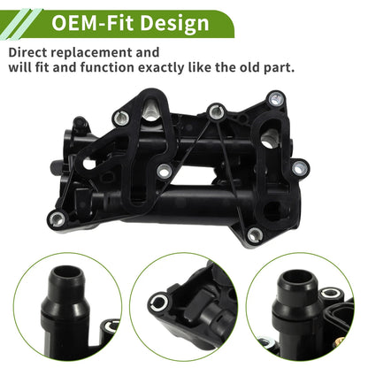 Engine Coolant Thermostat Housing for BMW 328d xDrive (2014-2018)