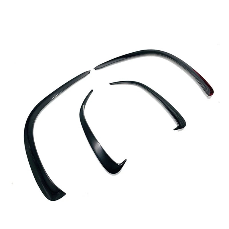 4x Fog Light Eyelid Cover Trim for Mercedes Benz GLE W167 V167 (2019-2023)