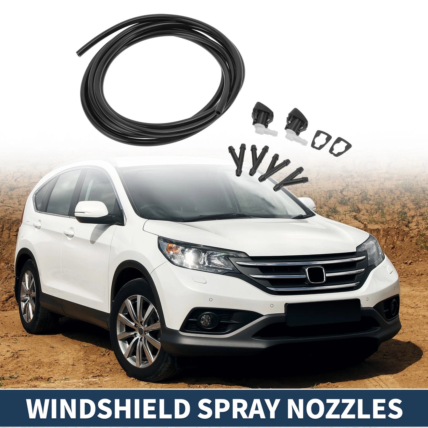 Front Windshield Washer Nozzles  for Jeep Grand Cherokee (1999-2004)