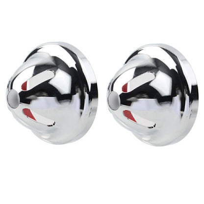 Silver Turn Signal Light Covers for T100, Scrambler 900 (2002-2014)