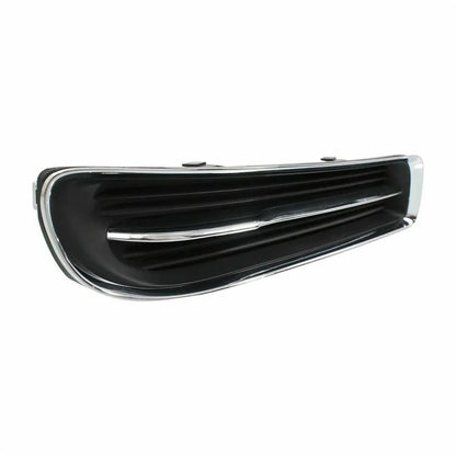 Fog Light Lamp Hole Covers for 2011-14 Chrysler 300 Black Chrome Trim
