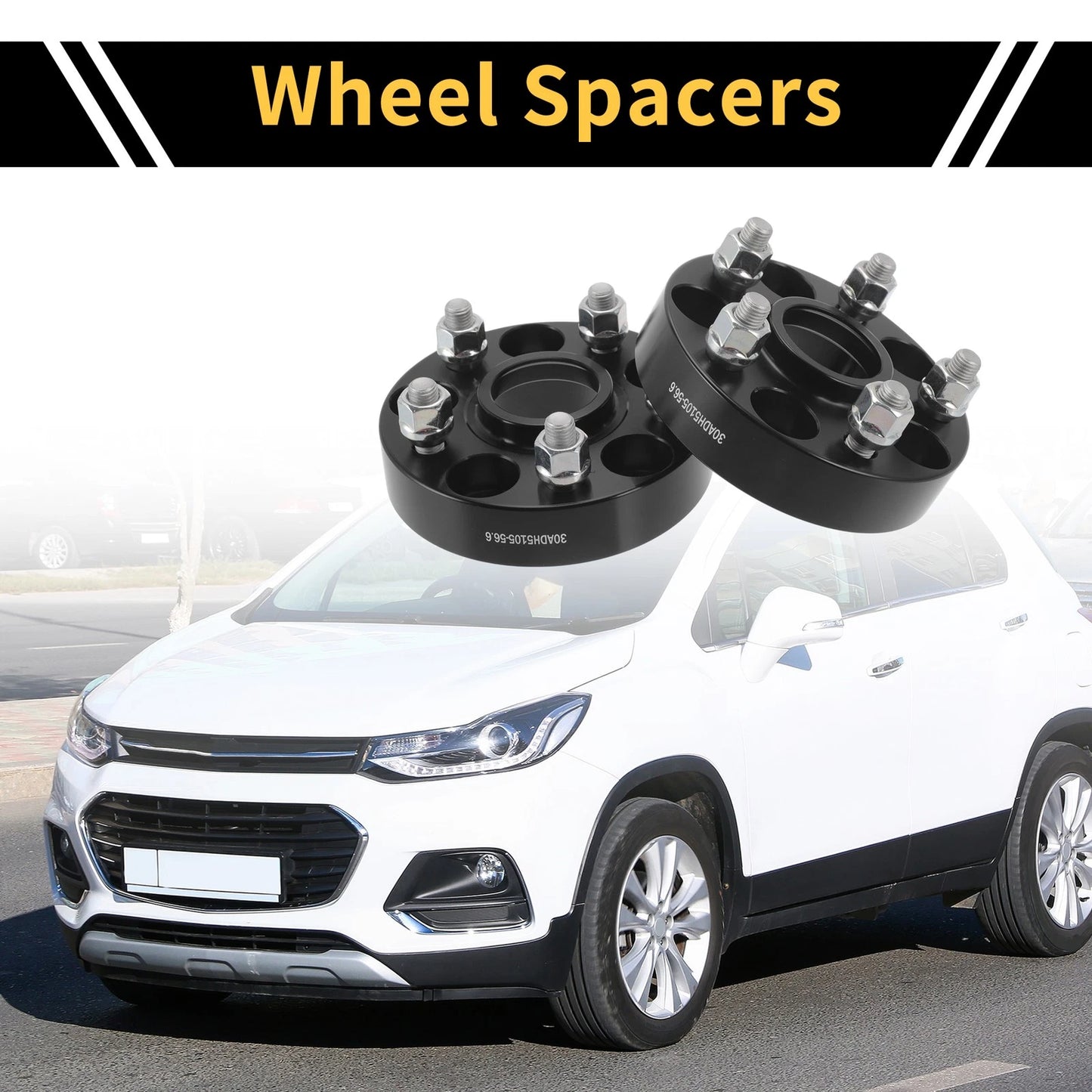 56.6mm wheel spacers M12x1.5 for Chevrolet Trax (2013-2020)