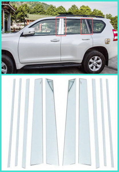 Center Pillar B+C Window Frame for Toyota Prado FJ150 (2010-2020) 10 x pcs