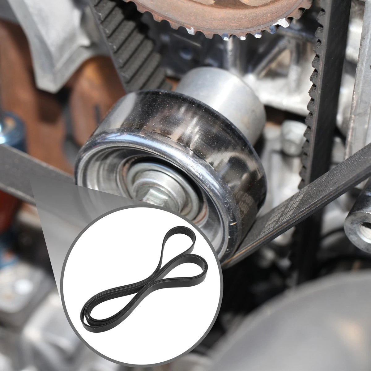 V-Ribbed Serpentine Belt for Toyota Sequoia (2008–2022)