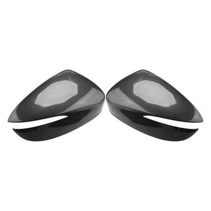Glossy Black Door Wing Mirror Cover Caps for Mazda CX-5 (2015-2016)