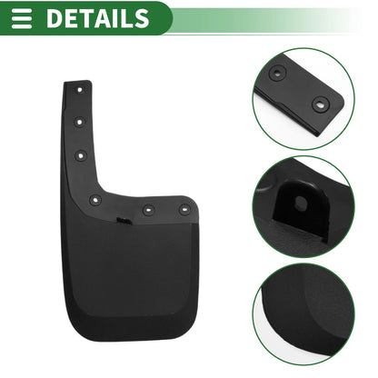 Mud Flaps Splash Guards for Ford Ranger (2024)