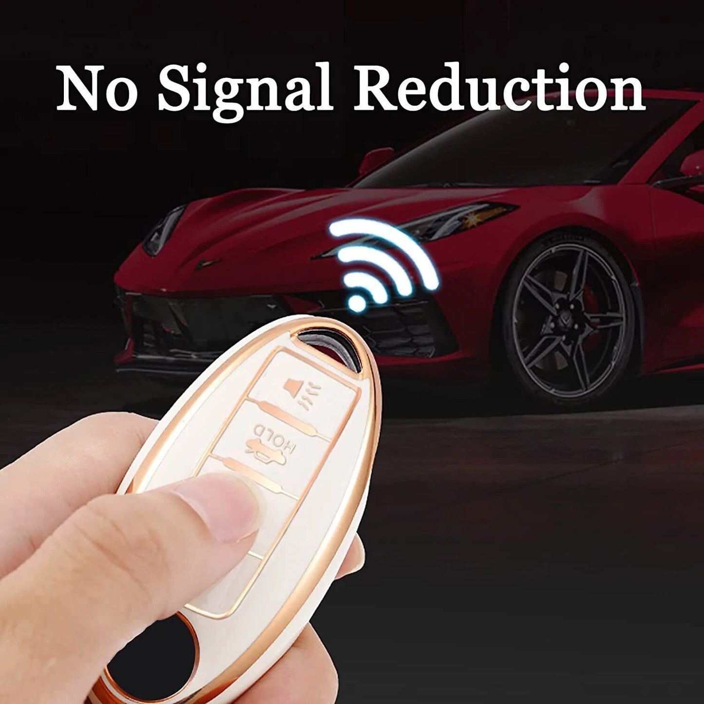 Remote Car Key Fob Case Cover for Infiniti/Nissan Altima Maxima Murano Rogue