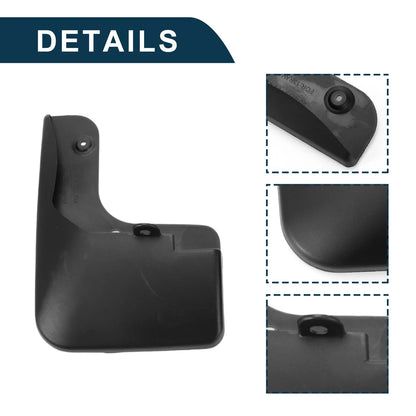 Mud Flaps Splash Guards 1 Set for Toyota RAV4 (2013-2015)