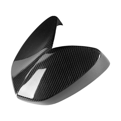 Black Carbon Fiber Side Mirror Covers for Toyota GT86 Subaru BRZ FR-S (2012-2015)