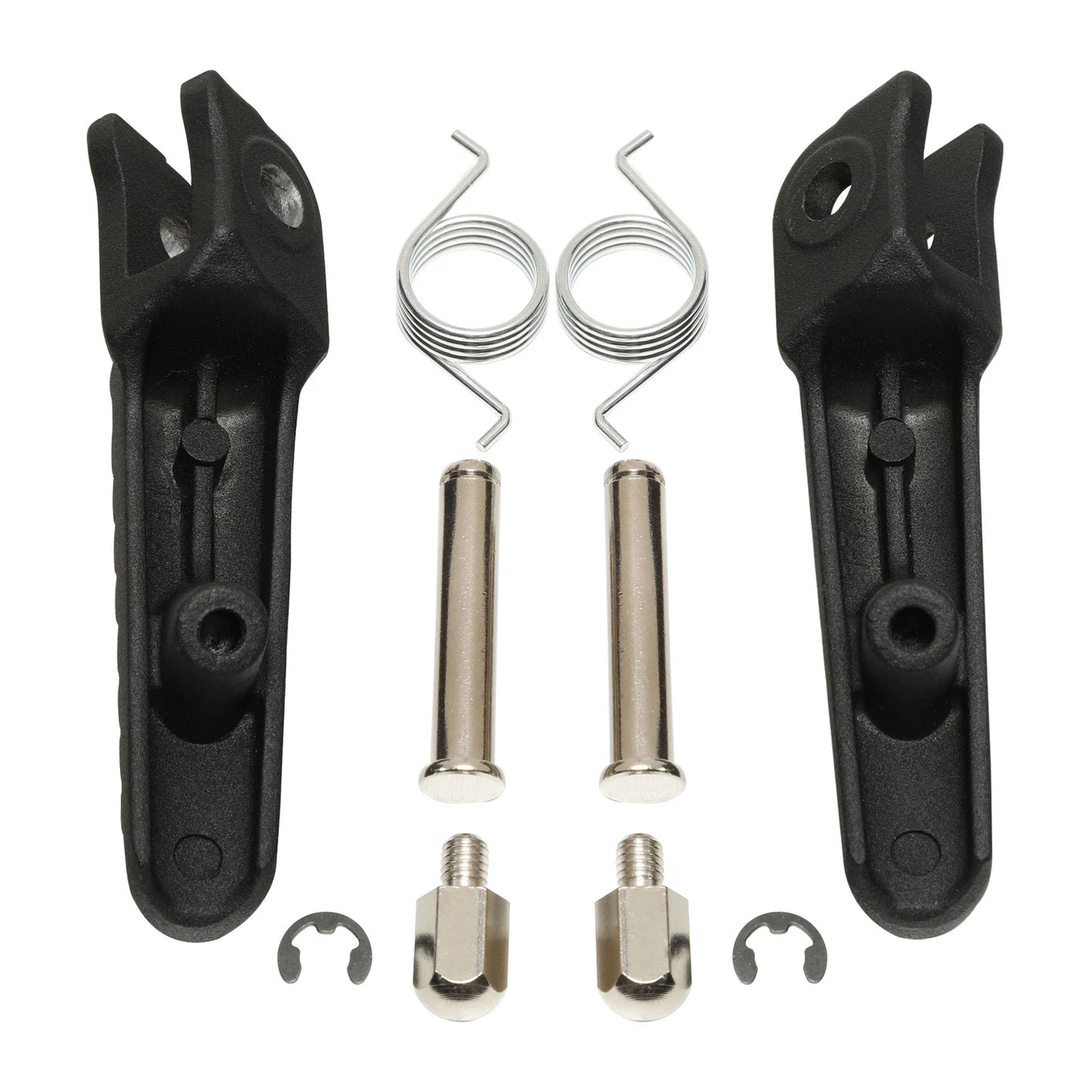 Rider Driver Footpegs Footrests for Honda CBR600RR CBR1000RR (2003-2025)