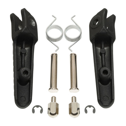 Rider Driver Footpegs Footrests for Honda CBR600RR CBR1000RR (2003-2025)