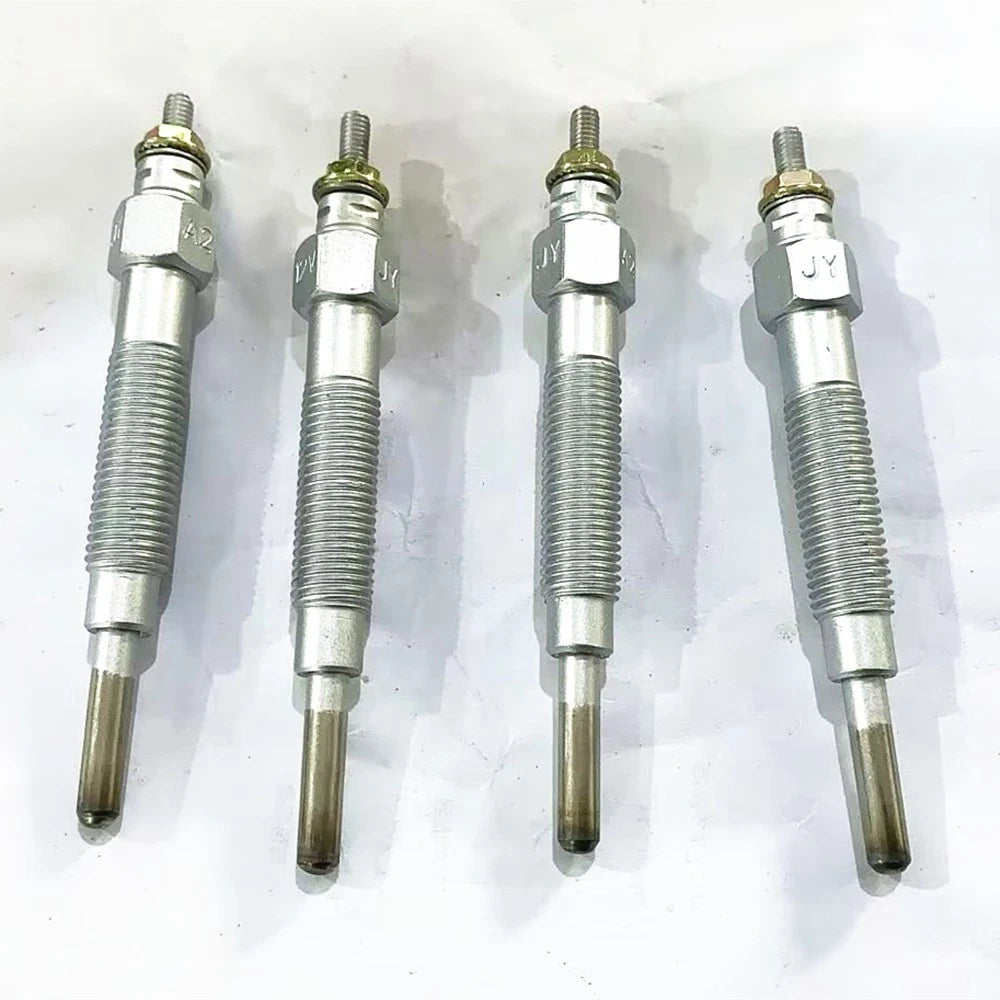 4 x Turbo Diesel Heater Glow Plugs for Hyundai H100, Galloper, Kia K2500 (1995-2005)