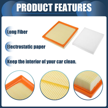 Engine Air Filter Set No.1780125020 for Toyota Camry RAV4 (2018-2023)
