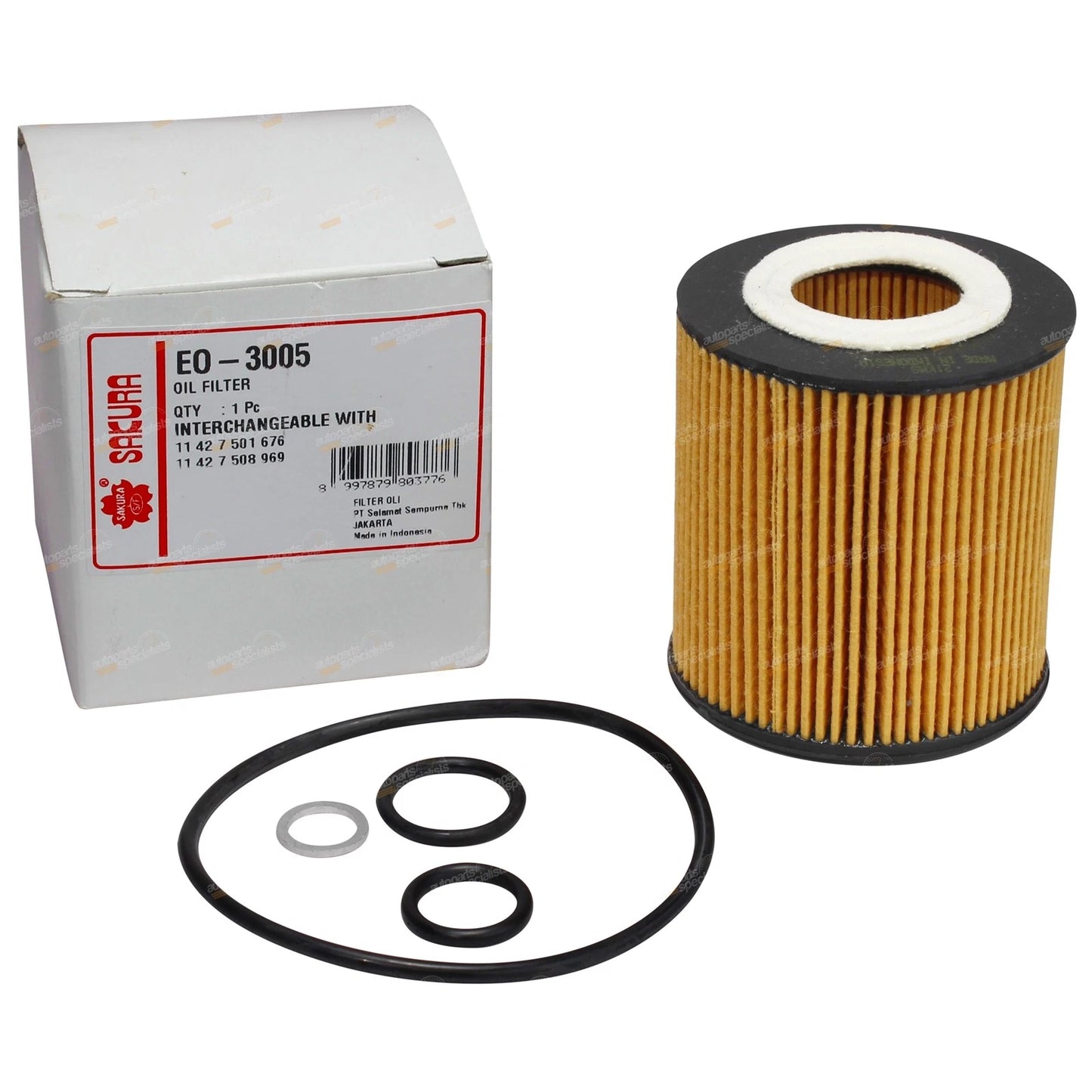 Engine Oil Filter for BMW 120i E87 2.0L 4cyl N46B20BA (2004-2010)