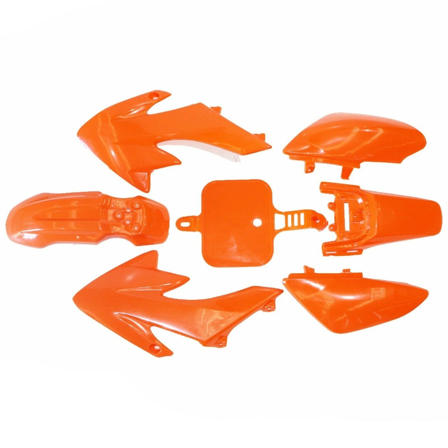 ORANGE Plastics Guard Fairing Fender Kit for CRF50 110 125cc Dirt Bike