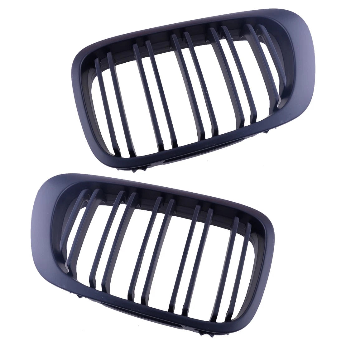 Black Front Kidney Grille Grill Set for BMW 3 Series E46 M3 (2000-2006)
