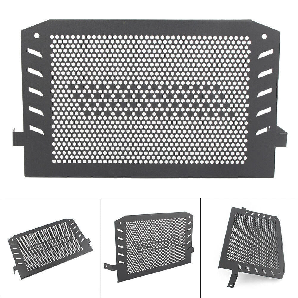Black Radiator Engine Cooler Grill Guard for Kawasaki Vulcan EN650 (2015-2016)