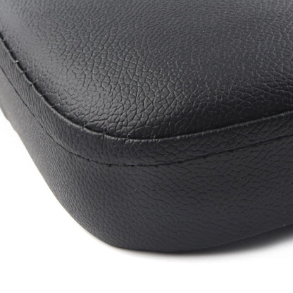 Rear Passenger Pillion Pad Seat with 6 Suction Cups for Harley Bobber Chopper