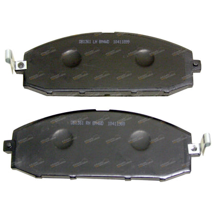 Front Disc Brake Pad Set for Nissan Patrol Y61 GU (1997-2016) 4x4