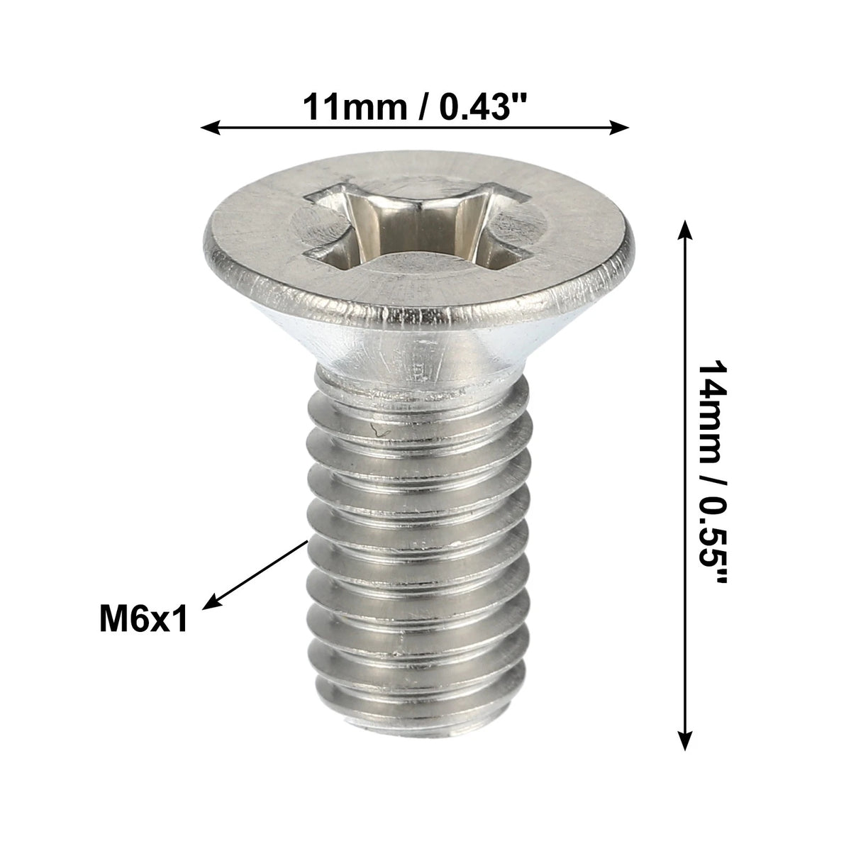 1 Brake Disc Rotor Screws for Honda Accord, Civic (2003-2012)