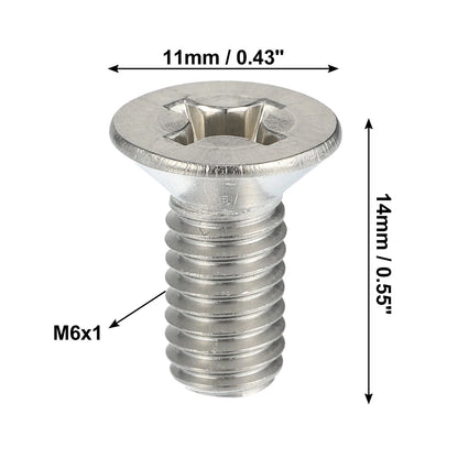 1 Brake Disc Rotor Screws for Honda Accord, Civic (2003-2012)