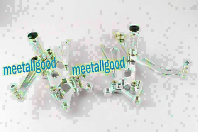 CNC Racing Footpeg for Yamaha YZF R6 2006-2010 - Silver Anodized Rearset