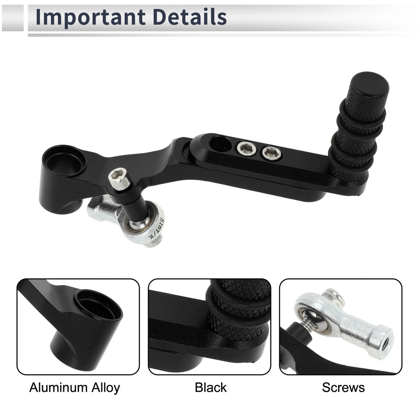 Shifter Lever for Honda CBR650R 2019-2022 Black