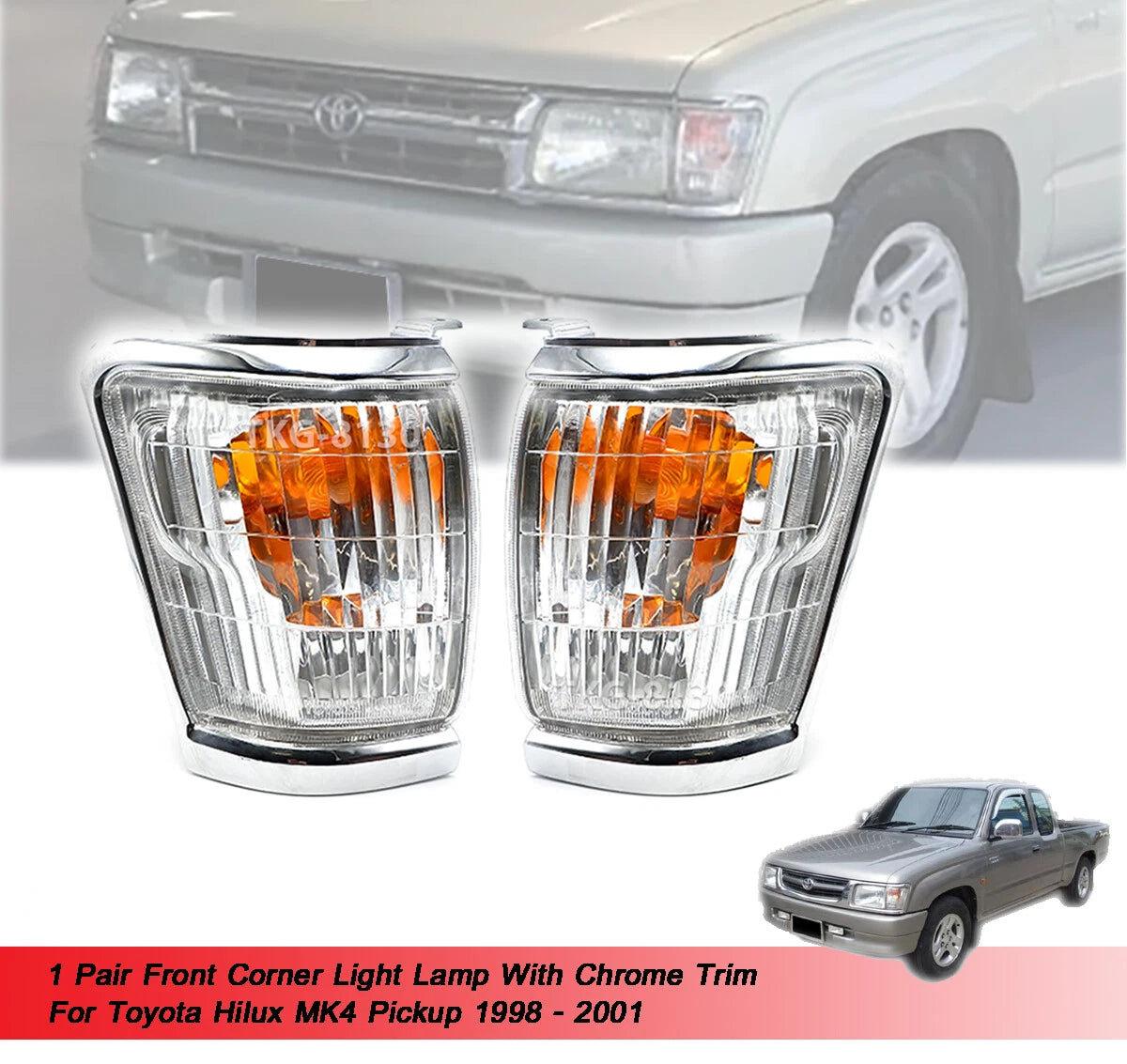 Front Corner Light Lamp for Toyota Hilux MK4 (1998-2001)
